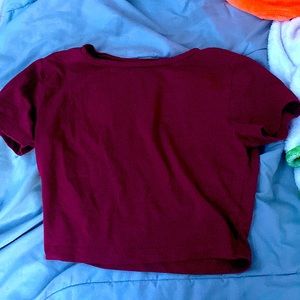 Target Cropped Shirt